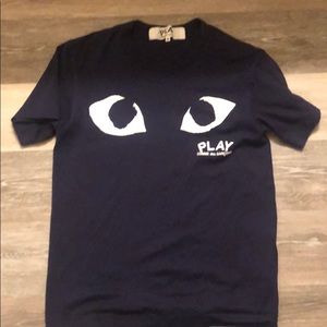 Comme dea garçon CdG tshirt size M navy